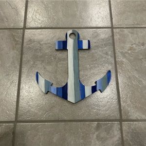 Hand painted anchor 🌸